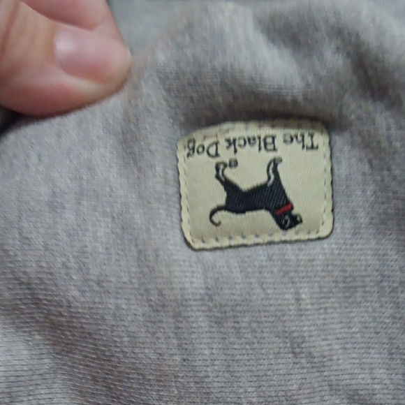 Gray Dog Print Hoodie - Picture 6 of 8